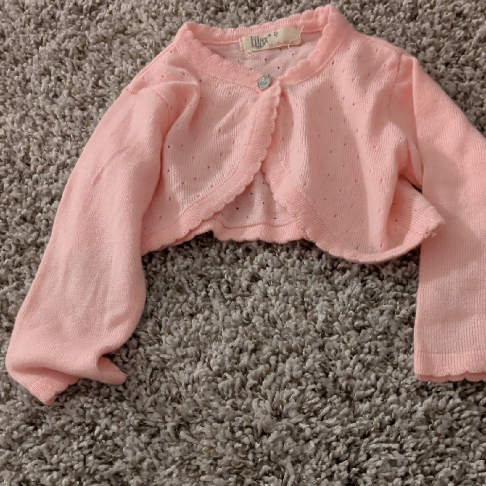 6/$35 Lilax  Light Pink Kids Sweater